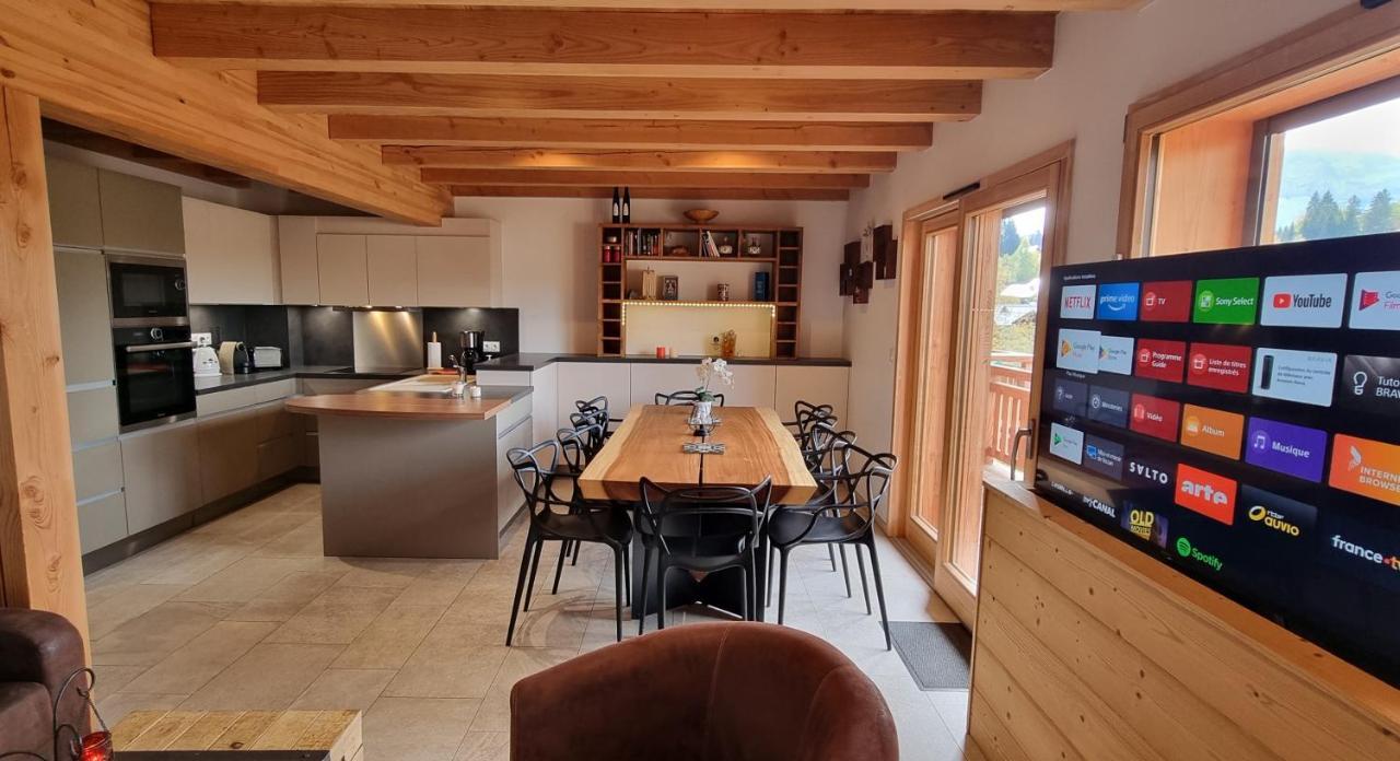 Chalet Arpitan - Les Carroz - Grand Massif Exterior photo